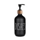 thumbnail image 3 of Dispensador de jabón Dispensador de jabón líquido Botella rellenable 500 ml Botellas vacías con Platos negros, 3 of 9