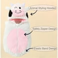 thumbnail image 6 of WIBACKER 0-24M Baby Girl Boy Cow Halloween Cosplay Costumes Cartoon Clothes Hooded Overall Outfit, 6 of 6