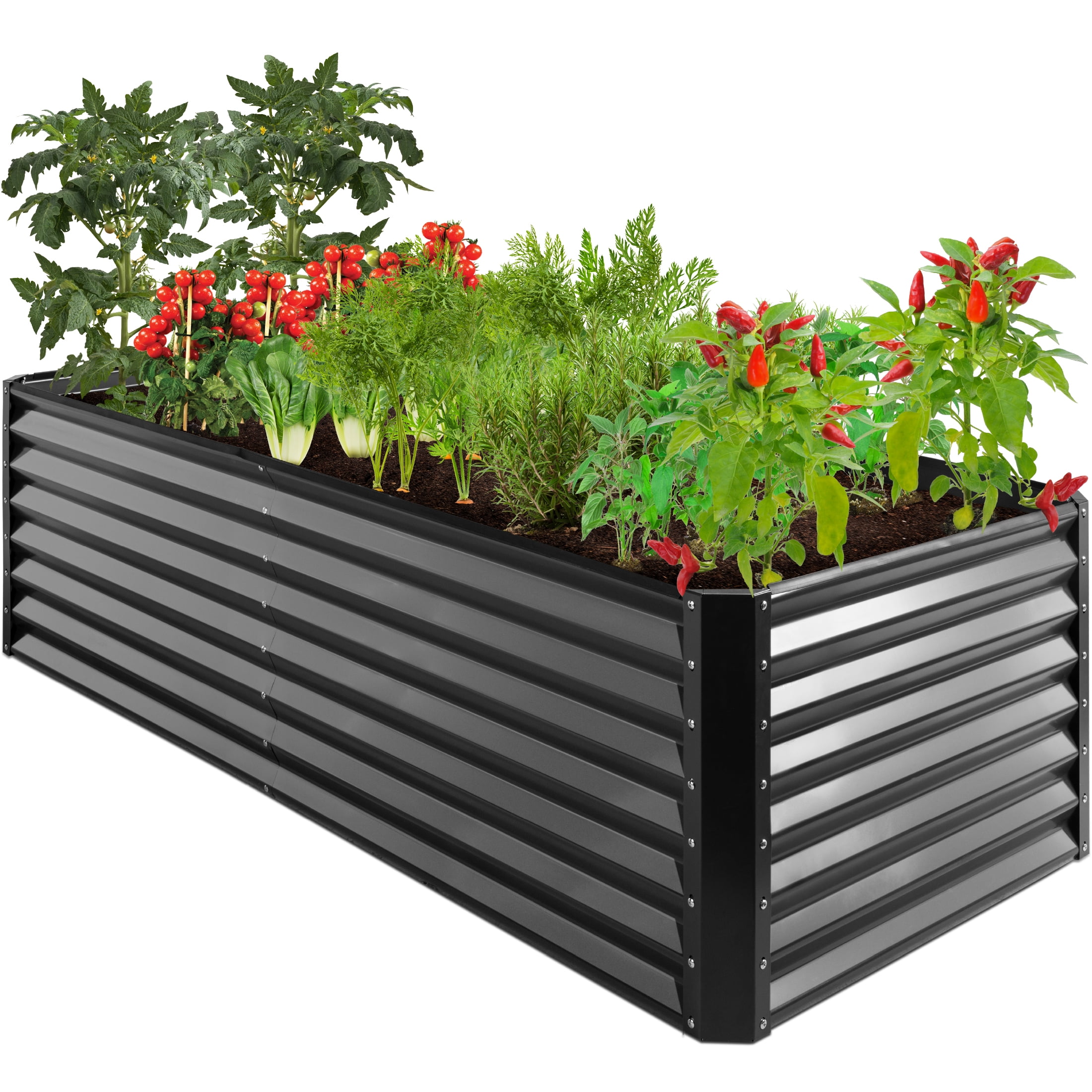 Image of Best Choice Products outdoor metal raised garden bed image 4