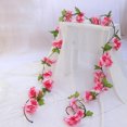 thumbnail image 5 of Zhaomeidaxi Artificial Cherry Blossom Flower Vines Hanging Silk Flowers Garland for Wedding Party Home Decor Japanese Kawaii Decor, 5 of 6