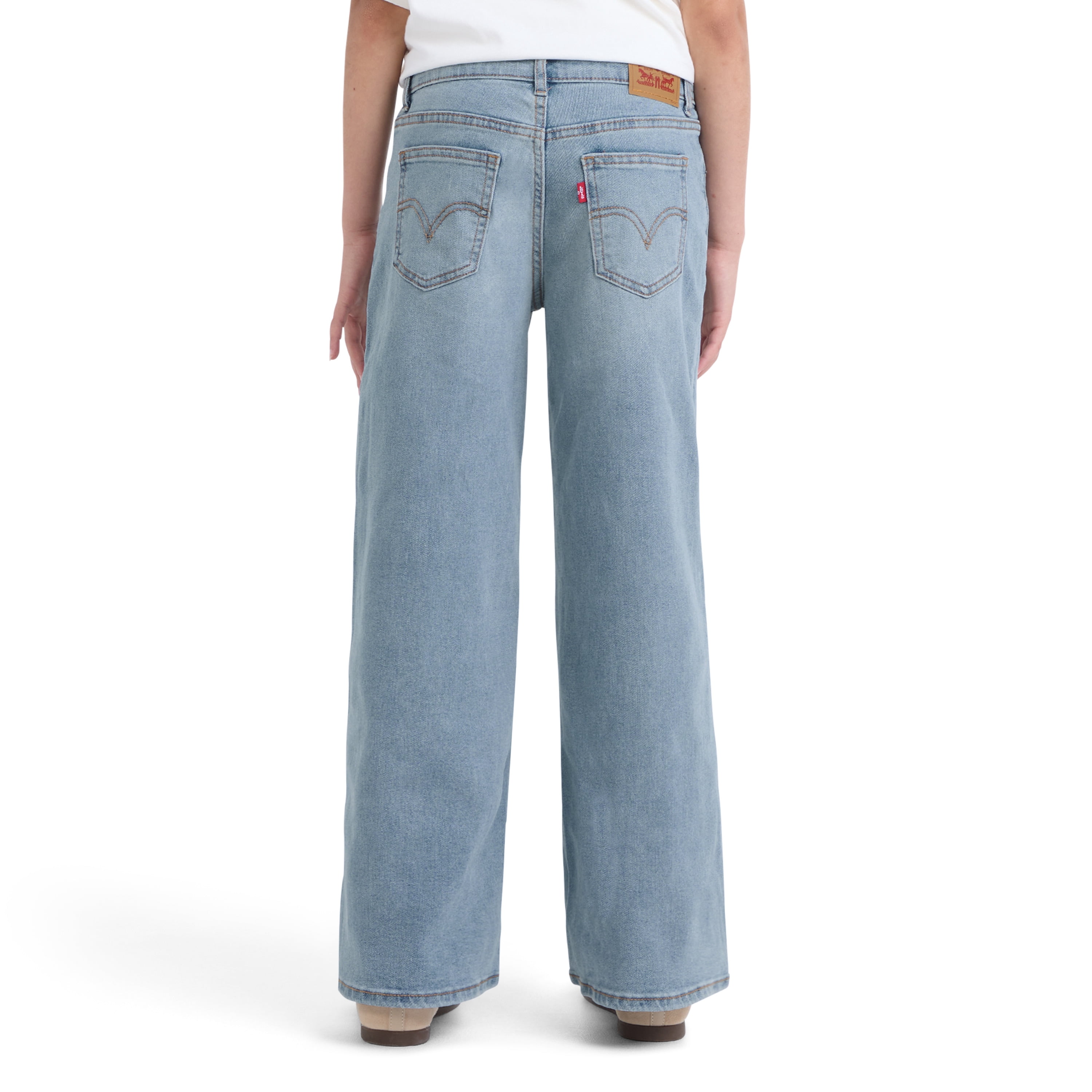 Levi Girls Wide Leg Denim Jean, Sizes 7-16