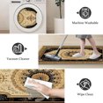 thumbnail image 4 of IsecretJoy Washable Kitchen Rugs Sets of 3, Non Slip Kitchen Mats for Floor Waterproof & Stain Resistant Runner Rug for Kitchen, Laundry Room, Hallway, 4 of 11