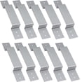 thumbnail image 2 of Ohmyroo 10-Piece Heavy-Duty Fence Z-Brackets for 4 Inch Posts Galvanized Steel Hardware, 2 of 9