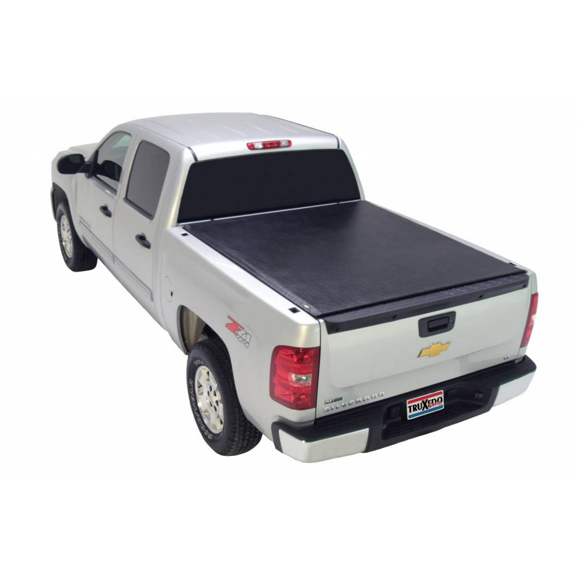 Truxedo 773001 Tonneau Cover Deuce 2 Soft Roll Up Velcro Flip Up Front Panel Lockable Using Tailgate Handle Lock Black Vinyl Walmart Canada