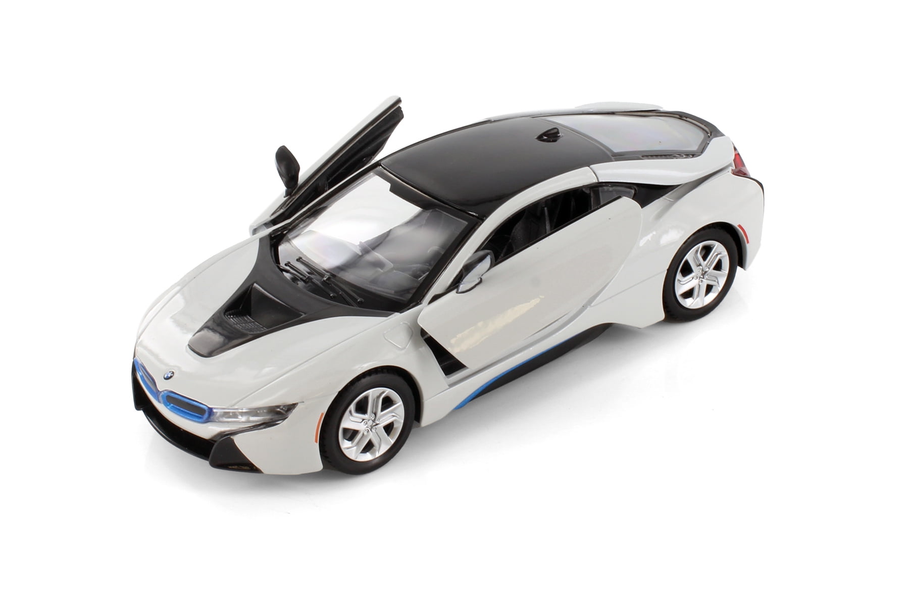 2018 BMW i8 Coupe, Silver w/Black Accents - Showcasts 71359D - 1