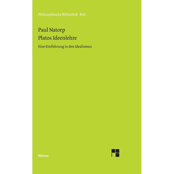 Platos Ideenlehre, (Hardcover)