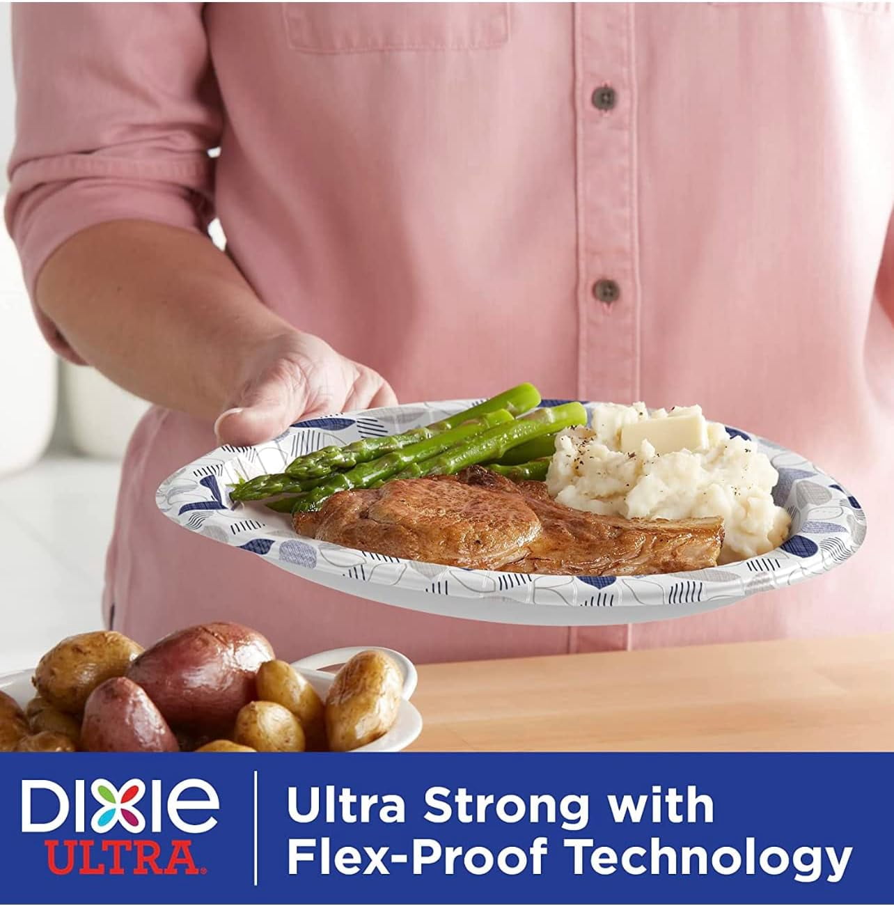 Dixie Ultra Heavyweight Dinner Paper Plates (10", 186 ct.)