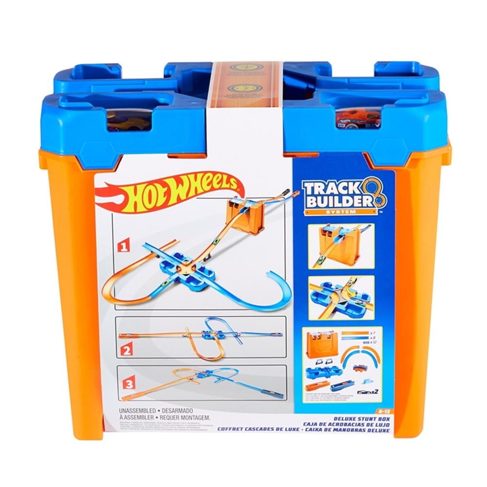 Juguete Super Caja De Acrobacias Hot Wheels Vechiculos Y