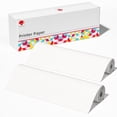 thumbnail image 1 of 2 Rouleaux de Papier Thermique Phomemo, Format Lettre US 8.5 Pieds' x 11 Pieds', Impression Thermique Avancée, Rouleau de Papier Compatible avec Imprimante Portable M832 M833 M834 M835, 1 of 4