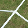 thumbnail image 5 of Lowestbest 10ft x 10ft White Outdoor Canopy, Waterproof, 5 of 6