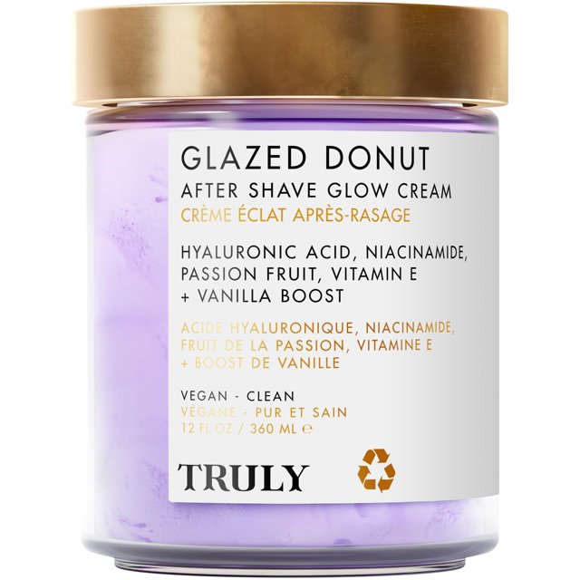 Crema iluminadora after shave Truly Glazed Donut 360 ml