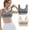 Light gray + skin, variant on MLDRA 2 Pack Sports Bras for Women High Support Wirefree Padded Bras Supportive Workout Yoga Bras Workout Athletic Comfortable Tank Tops