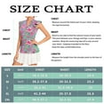 thumbnail image 4 of Women’s Sleeveless Polo Shirt – Quick Dry Ruffle Sleeve V-Neck Golf Shirt with UPF 50+, 4 of 5