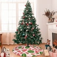 thumbnail image 7 of Rateoe Watermelon Print Christmas Tree Skirt 36" for Xmas Holiday New Year Party Circle Tree Mat Ornaments Decoration, 7 of 7