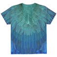 thumbnail image 2 of Halloween Blue & Yellow Parrot Macaw Costume All Over Youth T Shirt Multi YMD, 2 of 2