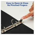 thumbnail image 5 of Economy 3 Ring Binders, 3" Round Rings, 460-Sheet Capacity, Blue, 4 Pack (17703), 5 of 7