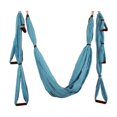 thumbnail image 1 of Full Set 6 Handles Anti-gravity Aerial Yoga Ceiling Hammock Flying Swing Trapeze Yoga Inversion Device Home GYM Hanging Belt, 1 of 7