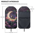 thumbnail image 6 of XYZCANDO Hummingbird Moon Terry Cloth Car Seat Covers Machine Washable, Suitable for SUV Seats Car Front Seats SUV Front Seat, Car Seat Towel Cover, for Trucks Cars, 6 of 6