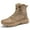 Wheat, variant on Men's Waterproof Hiking Boots Outdoor Mid Trekking Backpacking Mountaineering Shoes