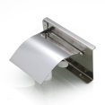 thumbnail image 1 of Portarrollos de papel higiénico Yuxing de acero inoxidable color plata, 1 of 4