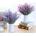 thumbnail image 3 of Janrevotw 6 Lavender Flower Stem Spray To Make Gorgeous And Complete Bridal Bouquets And Wedding Centerpieces For Diy Table And Flower Arrangements Artificial Bouquet Faux Flowers, 3 of 15