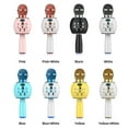 thumbnail image 2 of For Party ABS With Lamp Player Handheld Bluetooth Compatible Wireless Microphone, 2 of 7