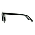thumbnail image 3 of Mens Rimless Exposed Lens Color Mirror Plastic Frame Flat Top Sunglasses Black Mirror, 3 of 4