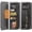 Black-Pegboard, variant on Riflevault 47.24" Black Wall Safe Between Studs, Hidden In-Wall Gun Safe with Removable Pegboard, Digital Keypad Security Cabinet for Rifles & Shotguns