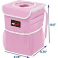 thumbnail image 3 of EPAuto Waterproof Automotive Litter Bags, Pink, 3 of 5