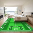 thumbnail image 3 of ODIKA 6'x9' Machine Washable Non-Slip Area Rug, Graphic Green High Traffic Rug with Pad, Green, 1050720, 3 of 8
