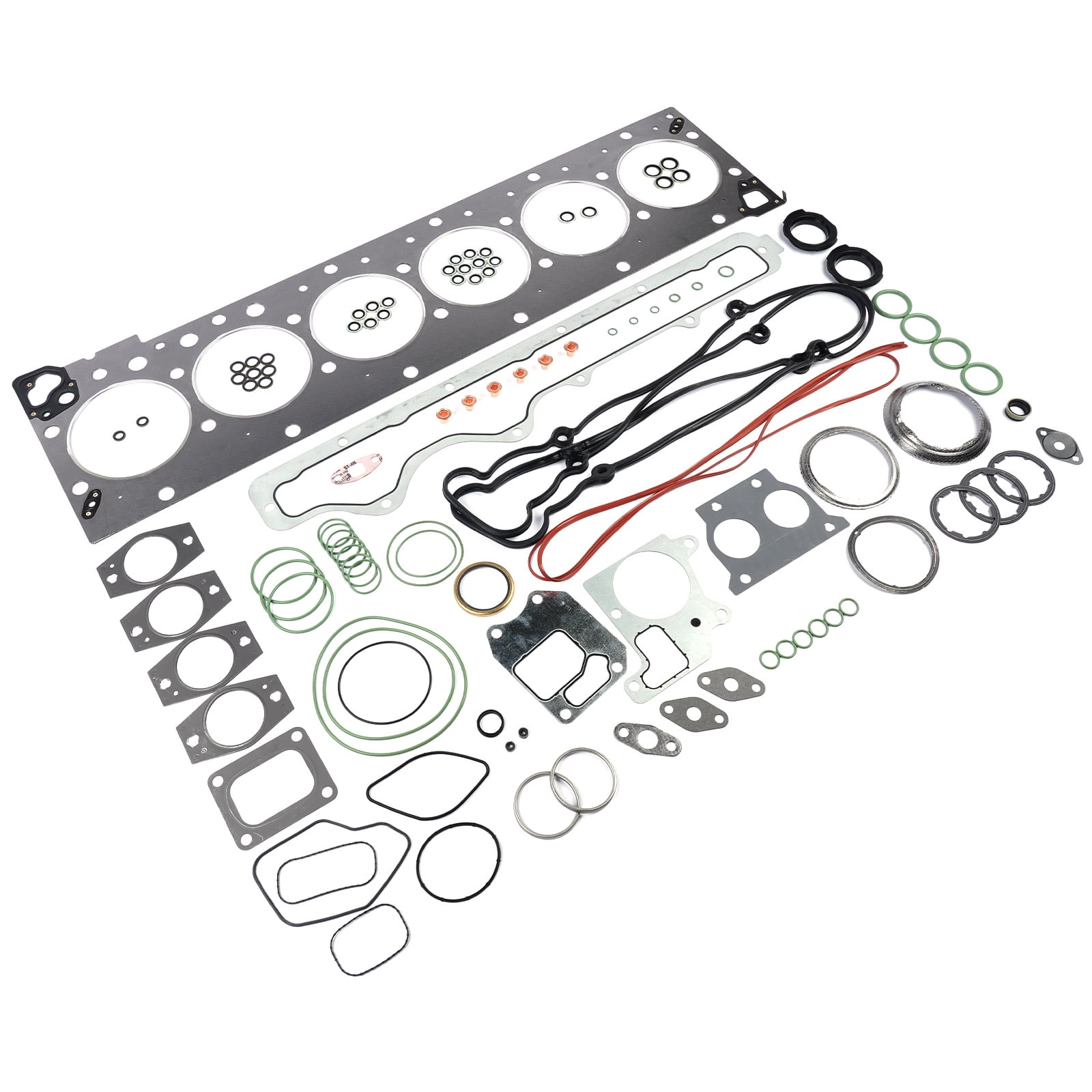 GELUOXI Upper Cylinder Head Gasket Kit for Cummins ISX ISX15 QSX Diesel Engine Parts 4376104, 2881767, 4352146