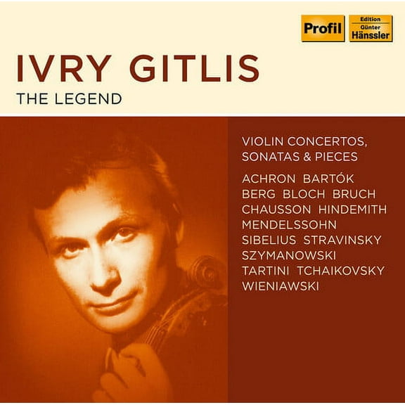Ivry Gitlis - The Legend - Music & Performance - CD