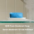 thumbnail image 3 of Irish Spring Icy Blast Deodorant Bar Soap for Men, With Flaxseed Oil, 104.8 g Bar (6 Bars), 3 of 9