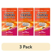 (3 pack) Infants' Motrin Concentrated Drops, Fever Reducer, Ibuprofen, Berry Flavored.5 oz