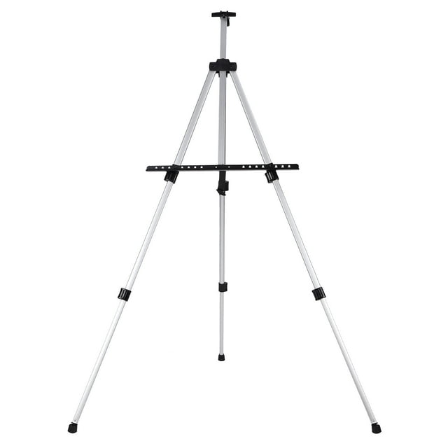 Caballete portátil con soporte de metal, soporte ajustable para tablero de dibujo artístico, patas de trípode que se pueden ajustar de forma, como caballete pastoral,