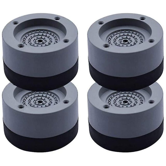 Vibration Dampeners,4 Pieces Universal Vibration Dampeners Anti-vibration Mat Washers For Washing Machine Dryer 4cm(grey,4cm)
