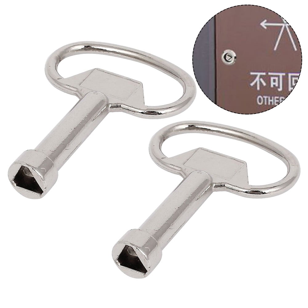 Lot De 3 Clés Triangulaires Pour Compteur à Gaz – Boîtier D'armoire – Modèle 13C0 – Onestopdiy