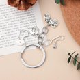 thumbnail image 3 of Metal Keychain Medical Ambulance Memorial Alloy Key Ring Creative Keyring Fashionable Gift Hanging Ornament, 3 of 3