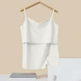 thumbnail image 2 of Taqqpue Women's Maternity Nursing Tank Tops Solid Color Sleeveless Breastfeeding Shirts Spaghetti Strap Summer Pregnancy Blouse Tops, 2 of 3