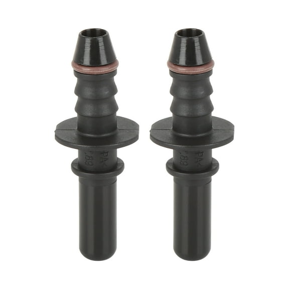 2pcs 7.89mm ID6 Vehicle Fuel Line Hose Pipe Quick Release Male Connect Connector