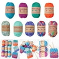 thumbnail image 2 of Handmade T-shirt Yarn Set for Creating Adorable Toy and Ornaments, 2 of 19