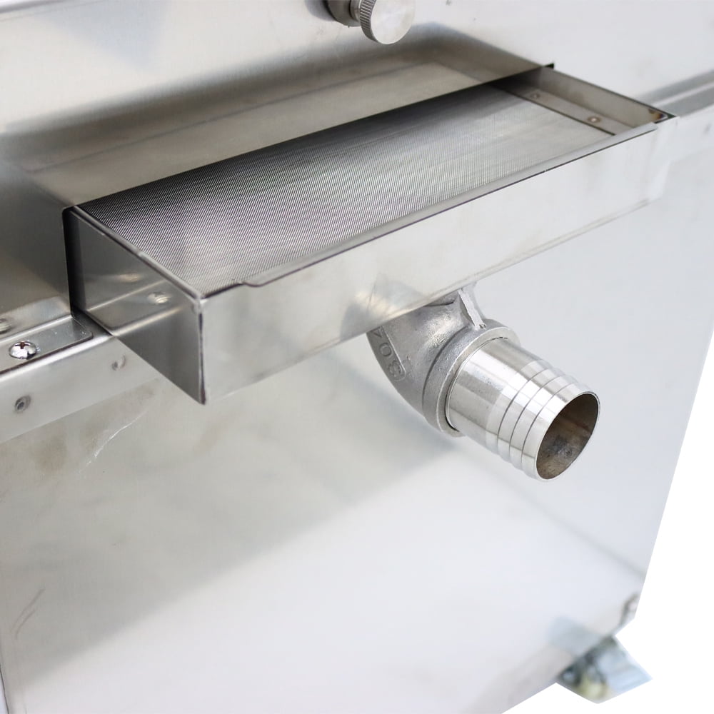 3 Rolls Sugarcane Ginger Press Juicer Square Inlet Electric Commercial 110V 1500W