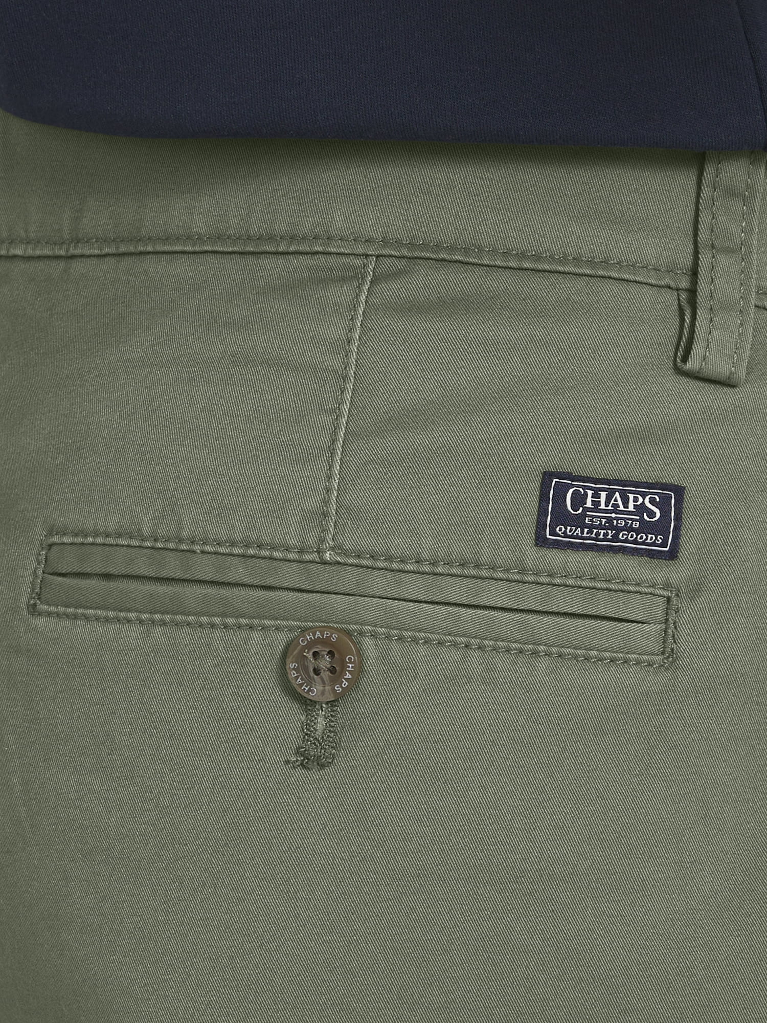 Chaps Men's & Big Men's Flat Front Shorts, Sizes 30-42, 8" Inseam