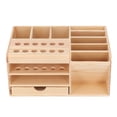 thumbnail image 2 of Tool Parts Box, Fine Workmanship Classified Storage Synthetic Wood Scratch Repair Tool Organizer For Studio, 2 of 5