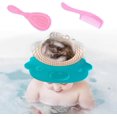 thumbnail image 5 of - Juego de cepillos y peines para bebés, juego de cepillos y peines de seguridad para niños, para el cuidado del piel cabelludo recién nacido, 5 of 5