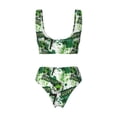 thumbnail image 5 of Daiia Football 7 Women's Bikini Set Two Piece Swimsuit High Waisted Bikini Adjustable Straps Bikini Perfect for Beach, Pool, and Summer Vacation-Large, 5 of 9