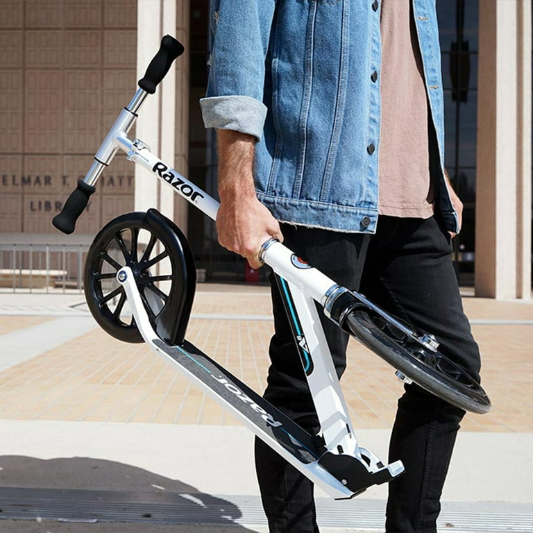 Razor A6 Scooter White 13013710 or 13013708 Bundle with Deco