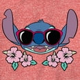thumbnail image 2 of Boy's Lilo & Stitch Red Sunglasses Stitch Performance Graphic Tee Red Heather Large, 2 of 4