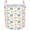 Colored Coral, variant on Sea Turtle Laundry Basket, Cute Collapsible Hamper with Handles Laundry Hanper for Girls and Boys Bedroom Decor, Bins for , Laundry Room, Storage, 13.8"x15.8"