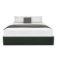 thumbnail image 1 of Base de Cama Matrimonial Onstore Madera Gris Oscuro, 1 of 4